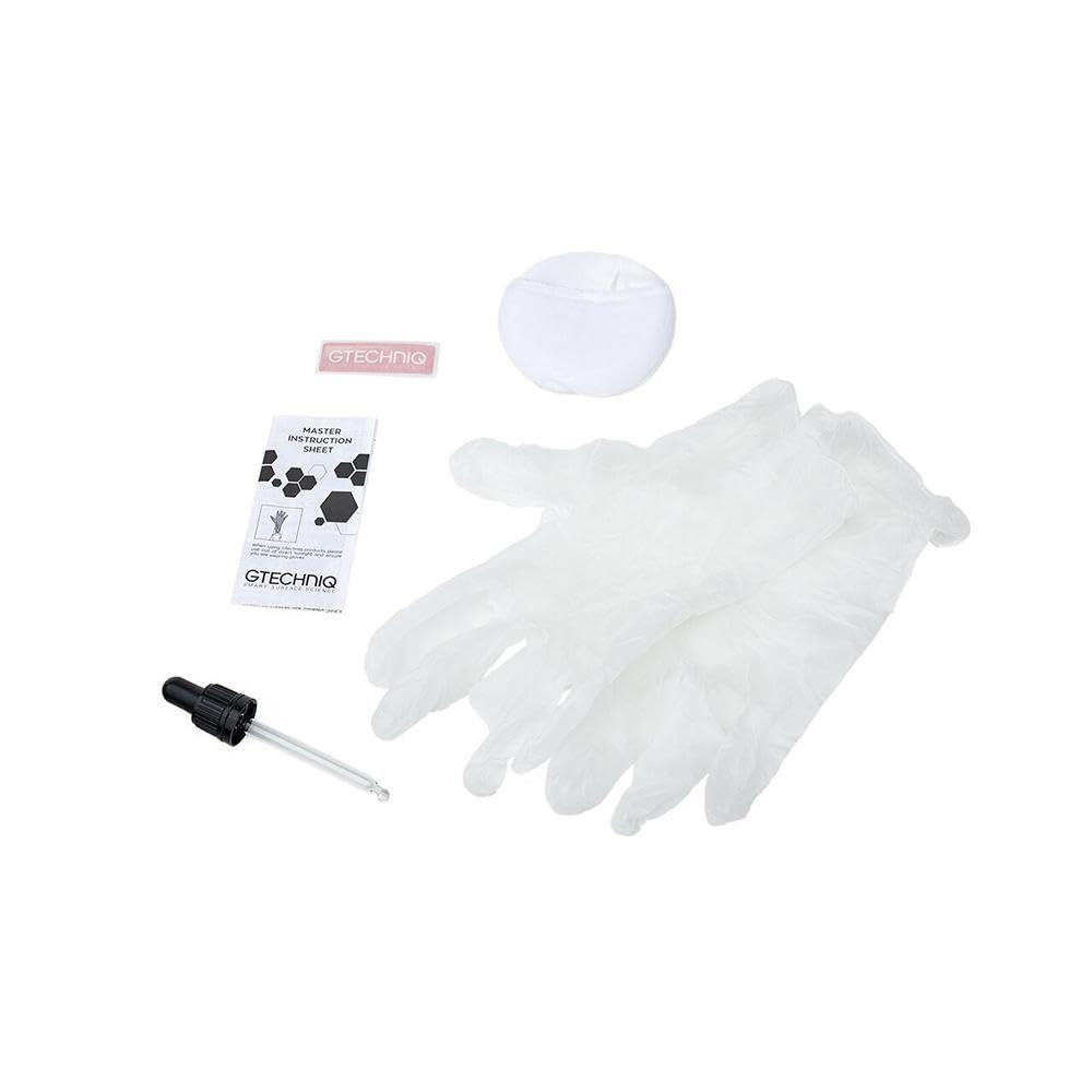 The Rag Company Gtechniq CSL Ceramic Coating 30 ml No Soak Coating Applicator Kit Bundle - Image 3