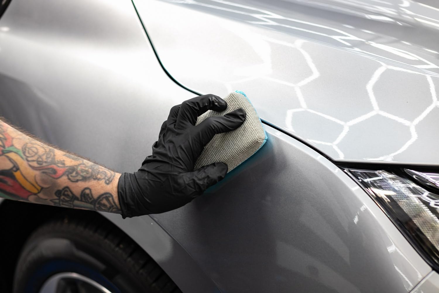 The Rag Company Gtechniq CSL Ceramic Coating 30 ml No Soak Coating Applicator Kit Bundle - Image 6